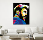 wpap messi by Muhammad Ardian on GIANT ART - black photo illustration