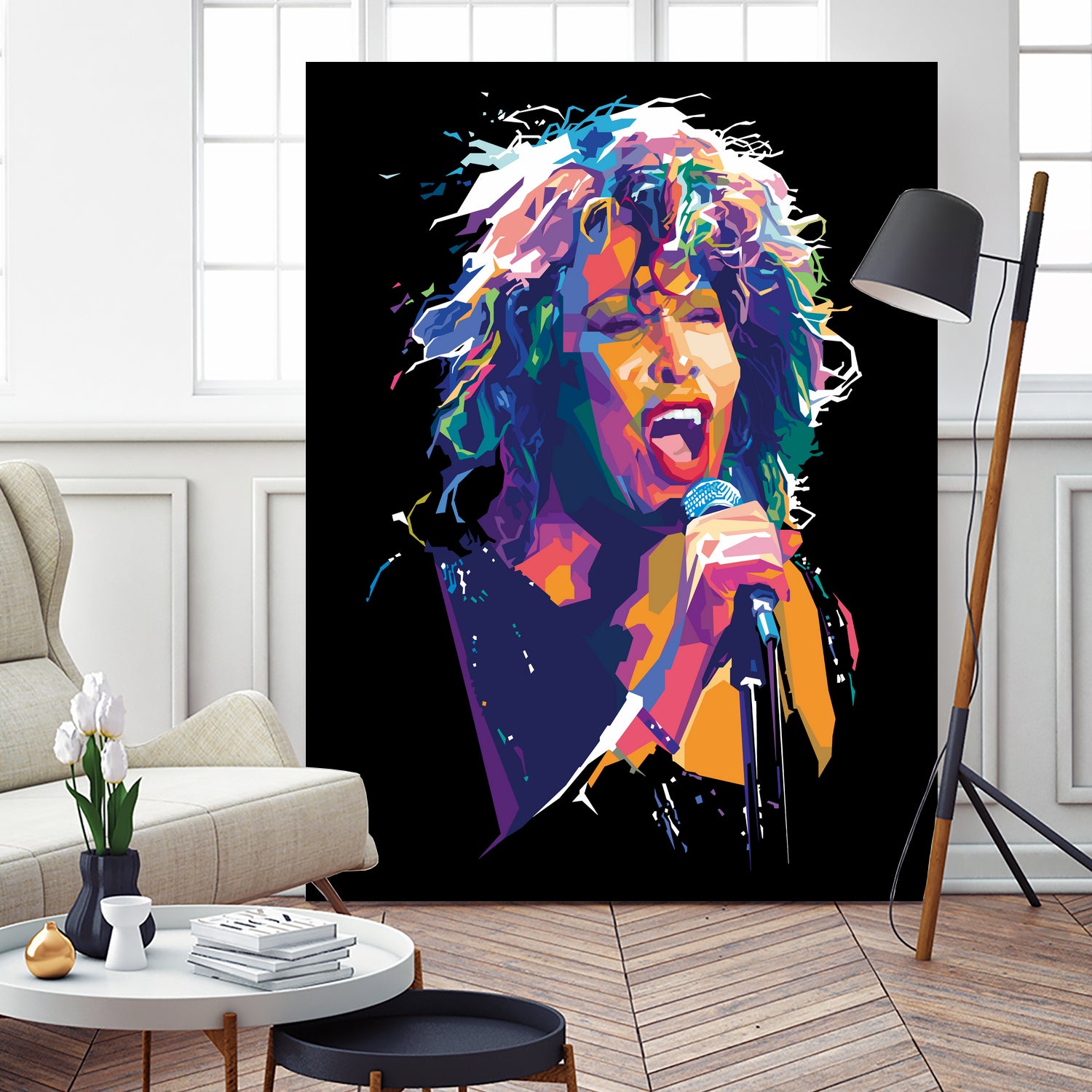 Tina Turner by Deni Rahayu on GIANT ART - black digital drawing