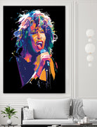 Tina Turner by Deni Rahayu on GIANT ART - black digital drawing