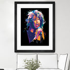 Tina Turner by Deni Rahayu on GIANT ART - black digital drawing