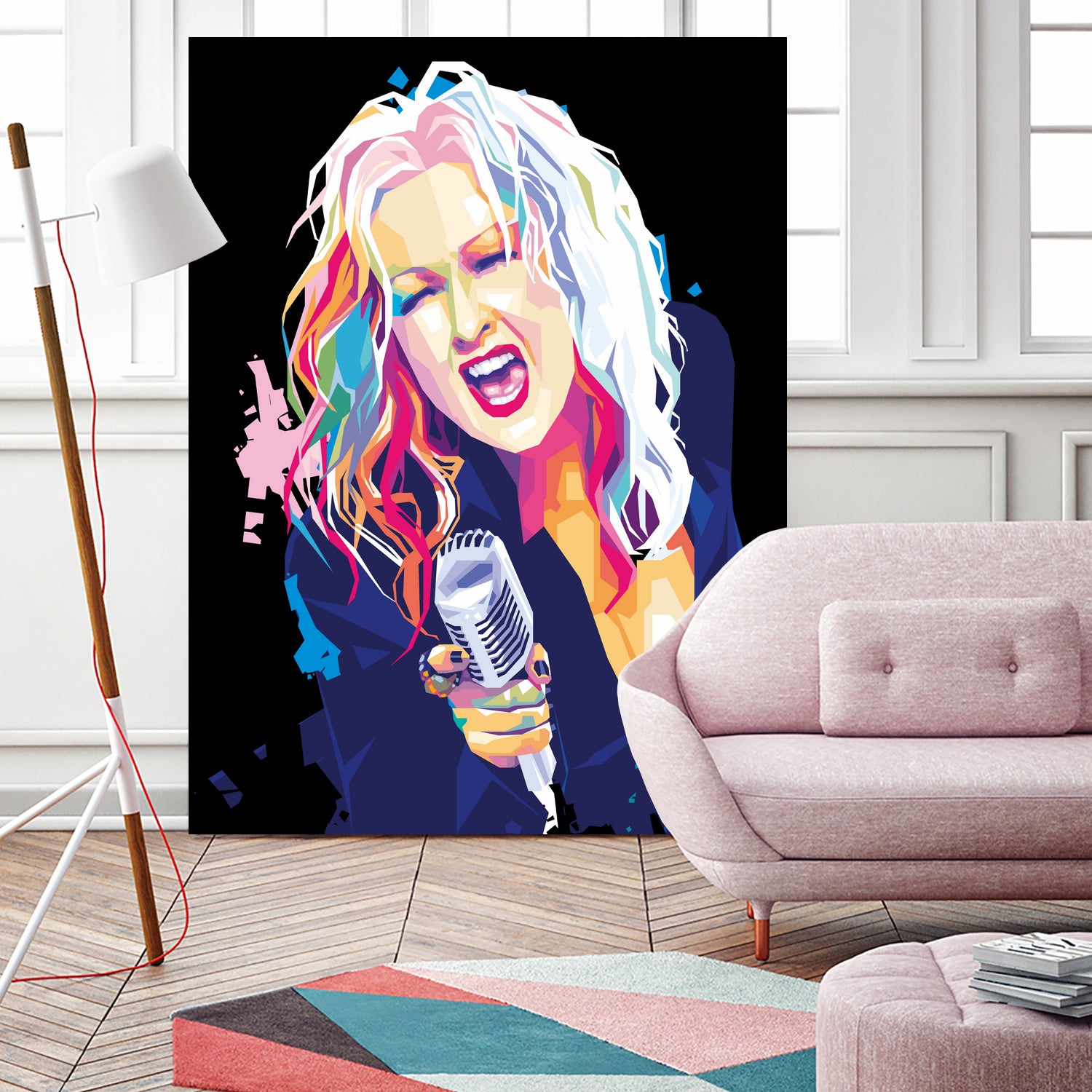 Cyndi Lauper by Deni Rahayu on GIANT ART - white digital drawing