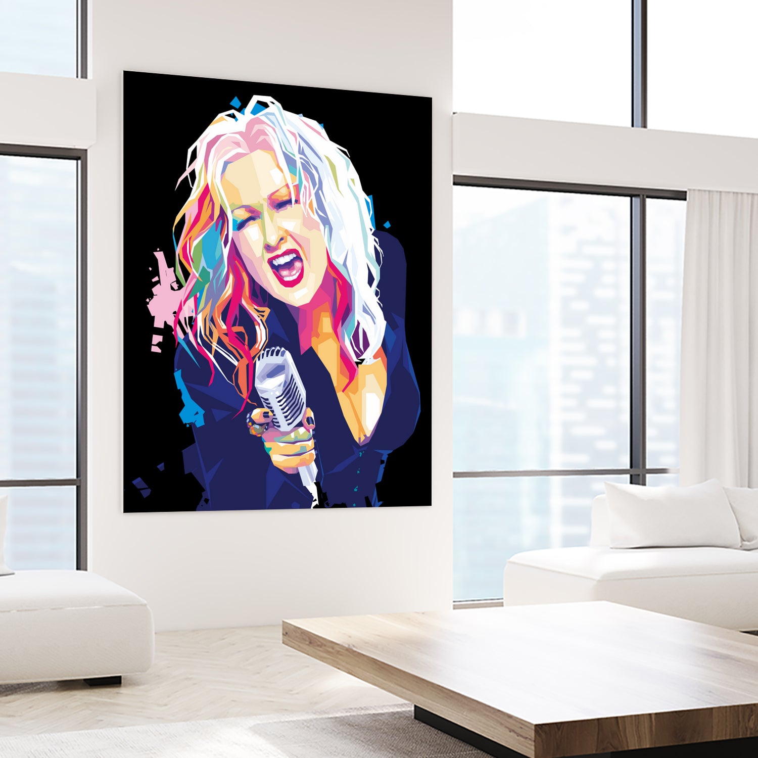 Cyndi Lauper by Deni Rahayu on GIANT ART - white digital drawing