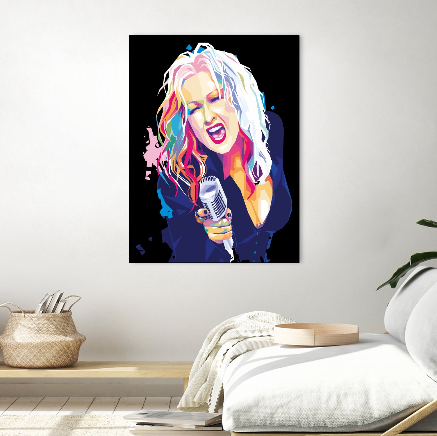 Cyndi Lauper by Deni Rahayu on GIANT ART - white digital drawing