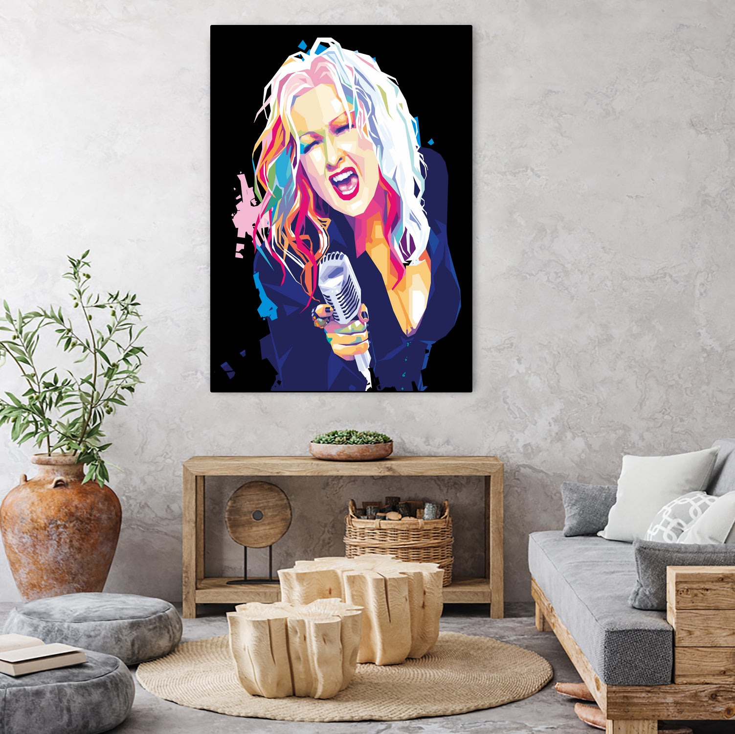 Cyndi Lauper by Deni Rahayu on GIANT ART - white digital drawing