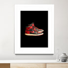 nike air jordan 1 by M Maisur Amin on GIANT ART - black 3d art