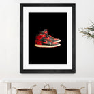 nike air jordan 1 by M Maisur Amin on GIANT ART - black 3d art