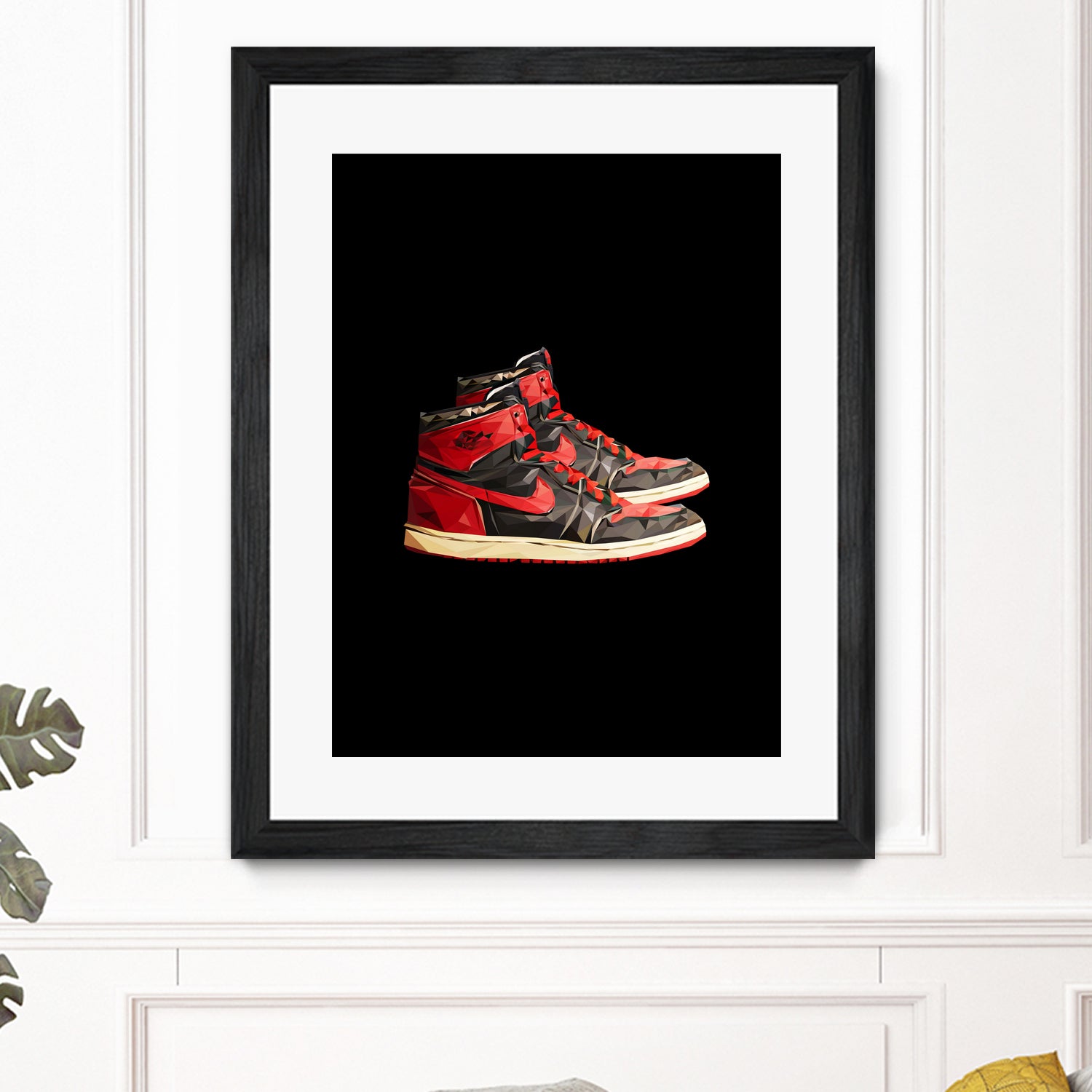 nike air jordan 1 by M Maisur Amin on GIANT ART - black 3d art