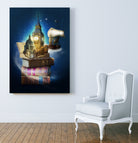 Stories from the Second Star by Diogo Veríssimo on GIANT ART - blue photo manipulation