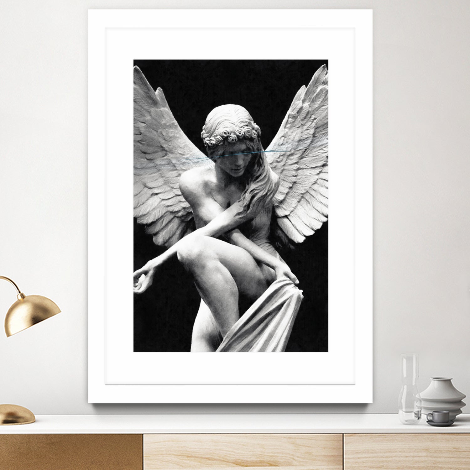 Angel by Menelaos Trompoukis on GIANT ART - black digital painting