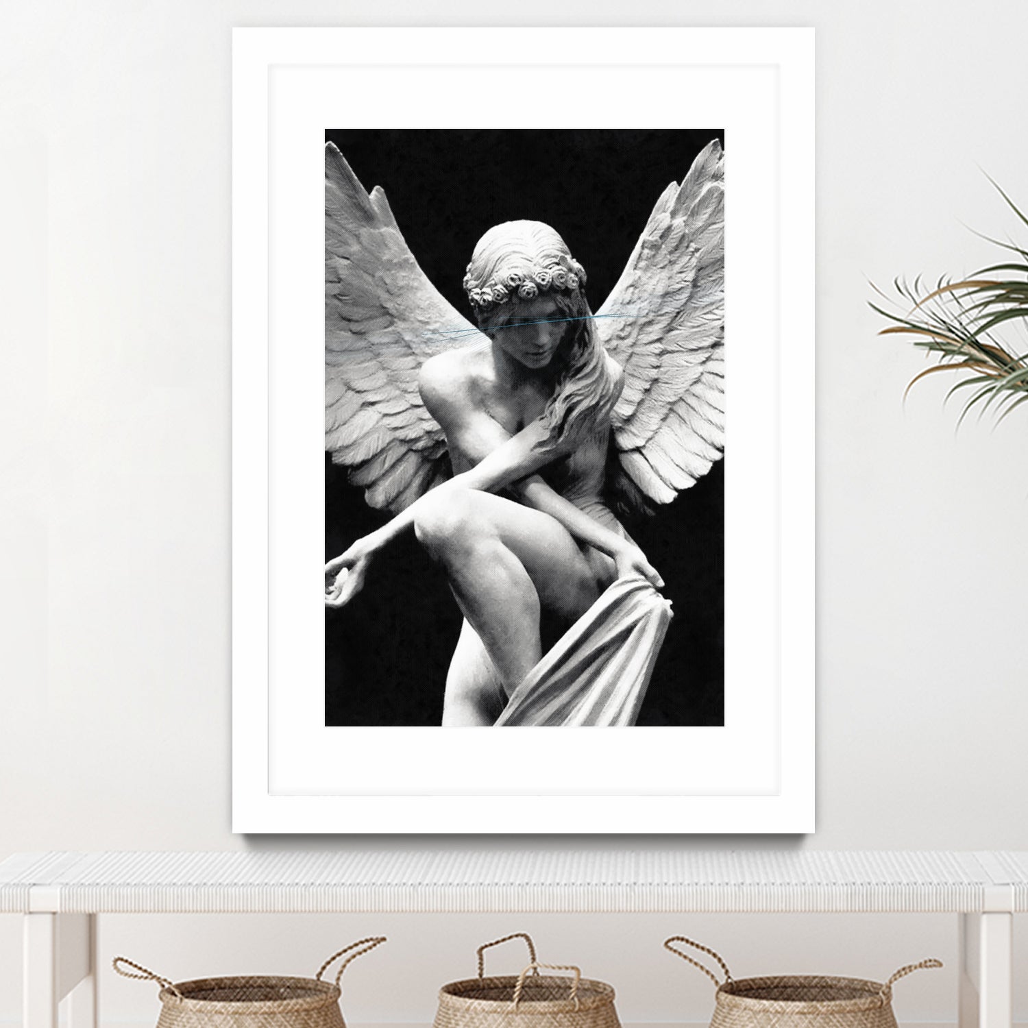 Angel by Menelaos Trompoukis on GIANT ART - black digital painting