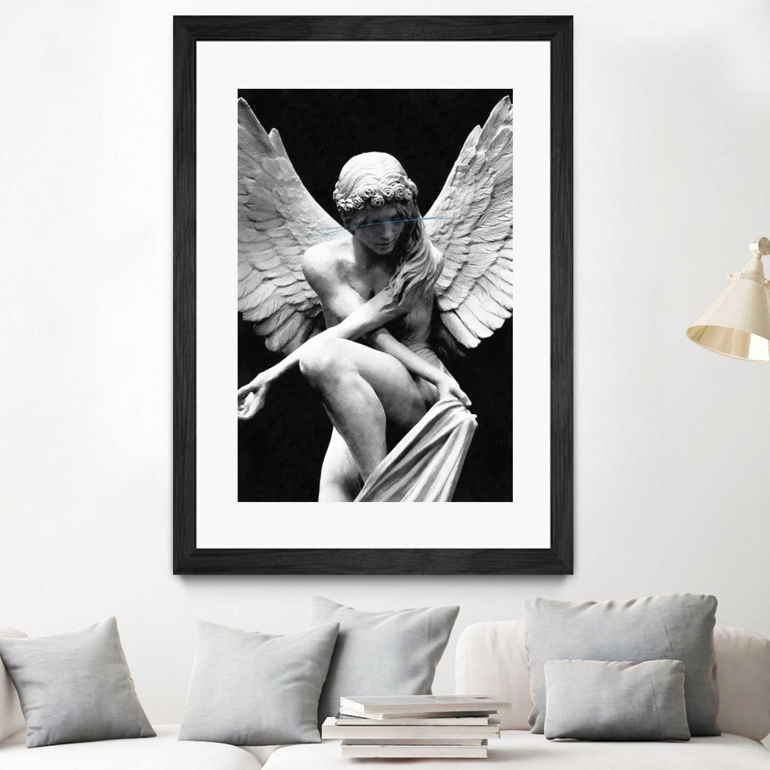 Angel by Menelaos Trompoukis on GIANT ART - black digital painting