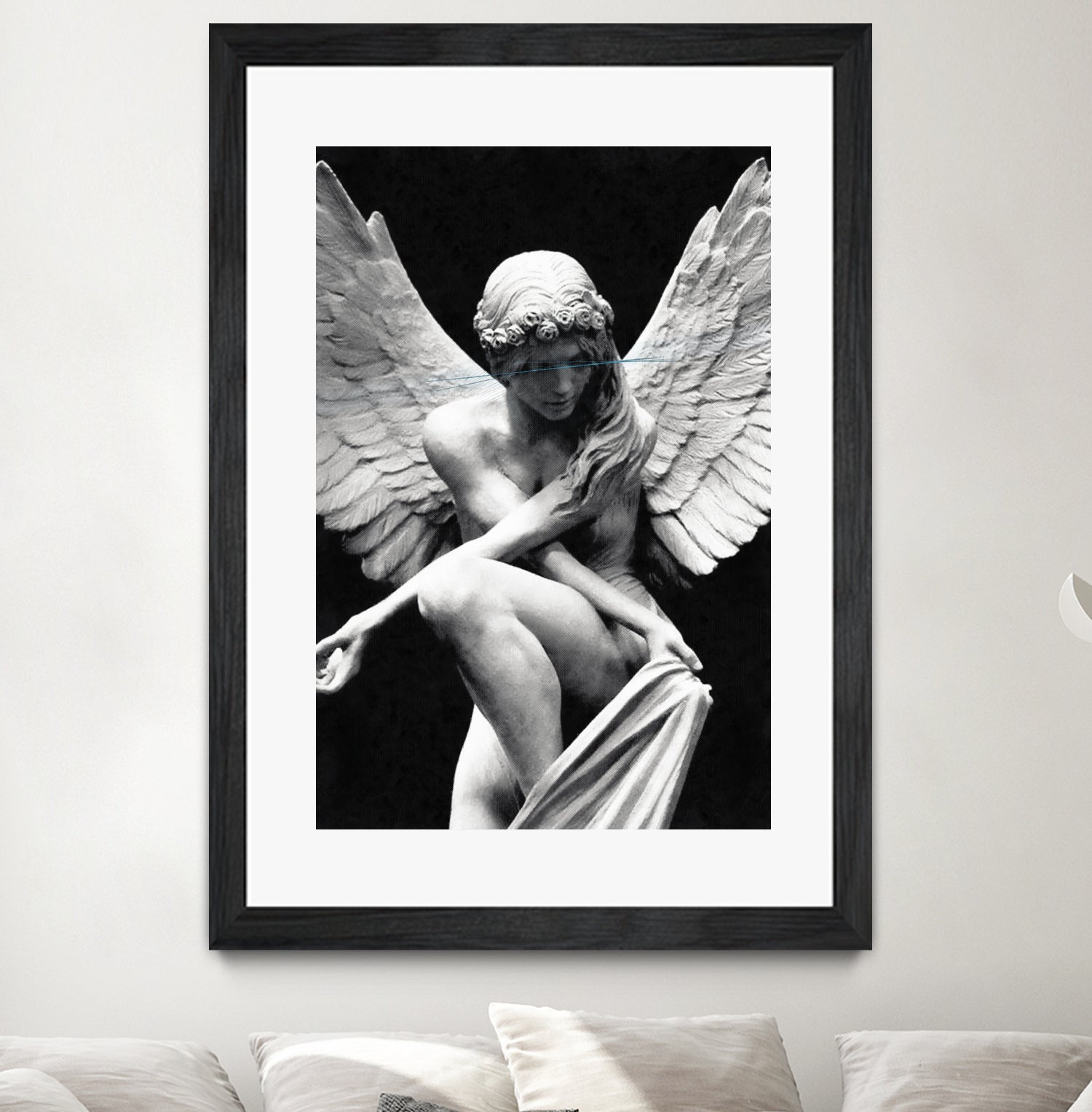 Angel by Menelaos Trompoukis on GIANT ART - black digital painting