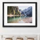 Lake Braies by Luca Cremasco on GIANT ART - green photo manipulation