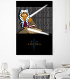 AHSOKA TANO by Ron Santiano on GIANT ART - brown digital drawing