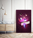 Bonkers Stories by Diogo Veríssimo on GIANT ART - fuchsia photo manipulation