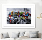 Marvel and DC Superheroes Meet-Up by Dan Avenell on GIANT ART - white digital painting