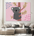 Koala by Natalia Medici on GIANT ART - pink digital drawing