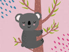 Koala by Natalia Medici on GIANT ART - pink digital drawing