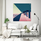 What Happened by Eric Petersen on GIANT ART - blue digital drawing