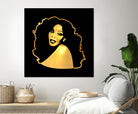 Donna Summer | Gold Series | Pop Art by William Cuccio on GIANT ART - black digital painting