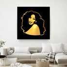 Donna Summer | Gold Series | Pop Art by William Cuccio on GIANT ART - black digital painting