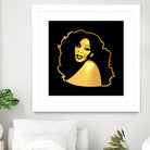 Donna Summer | Gold Series | Pop Art by William Cuccio on GIANT ART - black digital painting