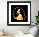 Donna Summer | Gold Series | Pop Art by William Cuccio on GIANT ART - black digital painting