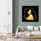 Donna Summer | Gold Series | Pop Art by William Cuccio on GIANT ART - black digital painting
