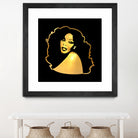 Donna Summer | Gold Series | Pop Art by William Cuccio on GIANT ART - black digital painting