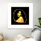 Donna Summer | Gold Series | Pop Art by William Cuccio on GIANT ART - black digital painting