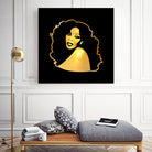 Donna Summer | Gold Series | Pop Art by William Cuccio on GIANT ART - black digital painting