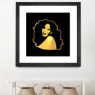 Donna Summer | Gold Series | Pop Art by William Cuccio on GIANT ART - black digital painting