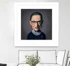 Ruth Bader Ginsburg by Rob Snow on GIANT ART - black digital painting