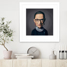 Ruth Bader Ginsburg by Rob Snow on GIANT ART - black digital painting