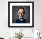 Ruth Bader Ginsburg by Rob Snow on GIANT ART - black digital painting