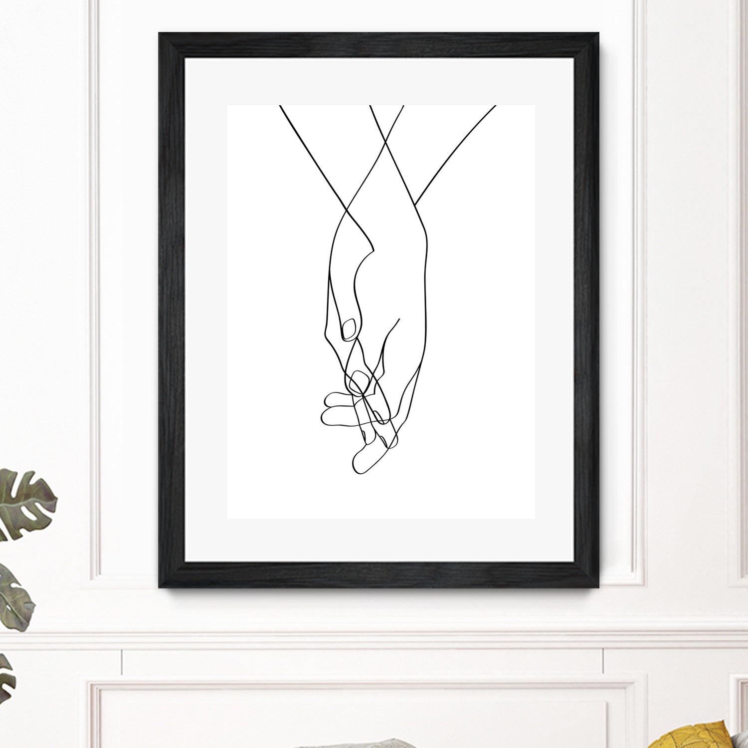 Lovers Hands by Faruk Soyarat on GIANT ART - white digital painting