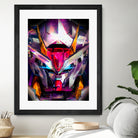 Gundam Crystal by Christian Velazquez on GIANT ART - fuchsia game design