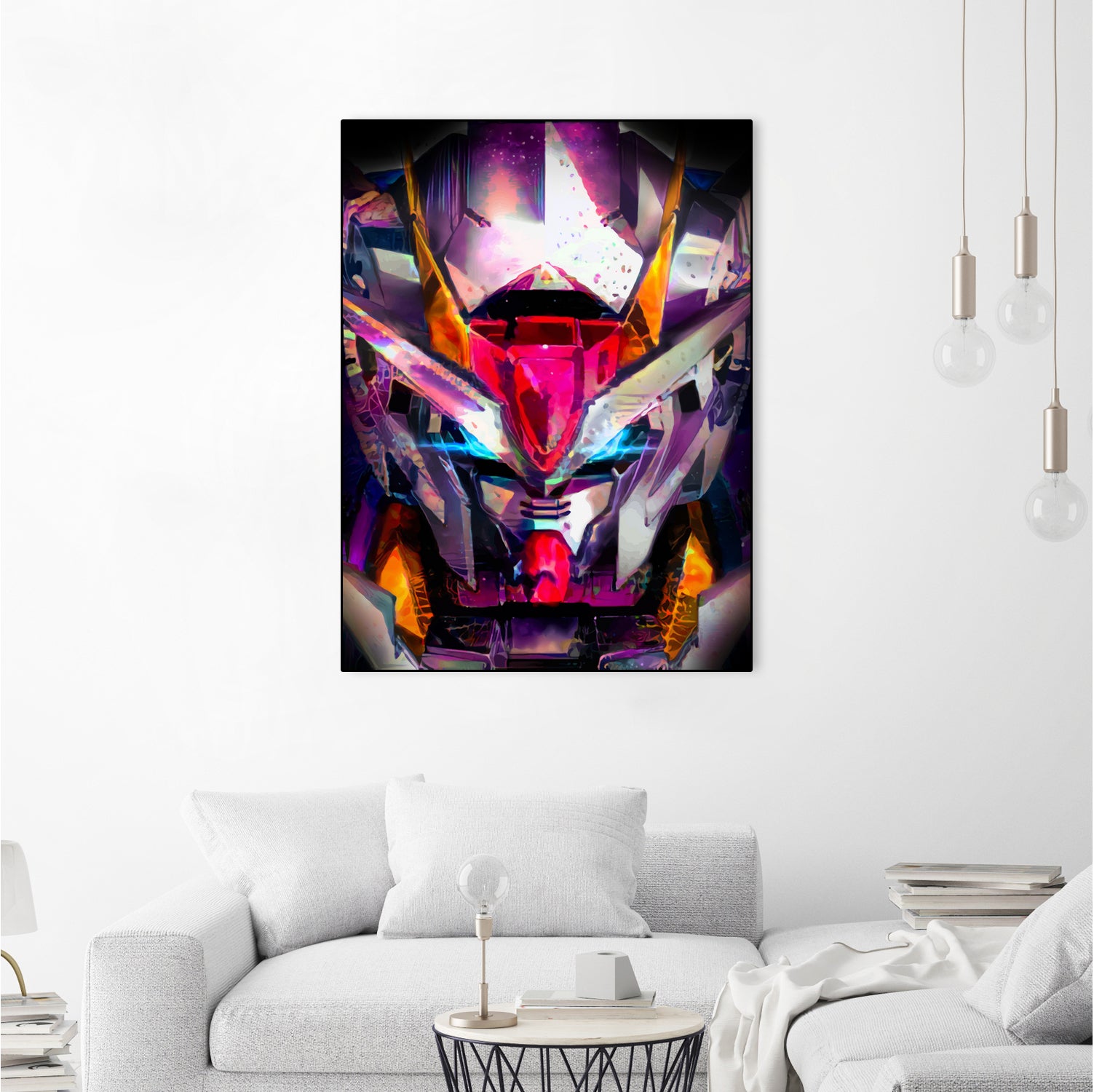 Gundam Crystal by Christian Velazquez on GIANT ART - fuchsia game design