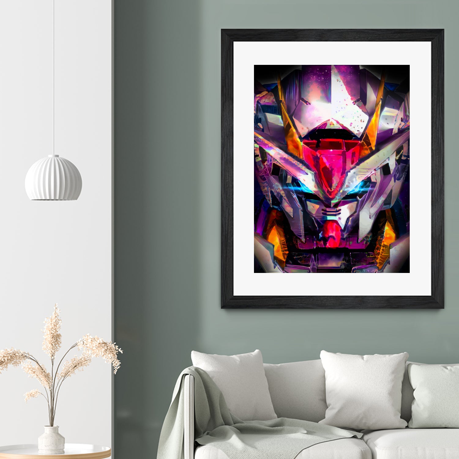 Gundam Crystal by Christian Velazquez on GIANT ART - fuchsia game design