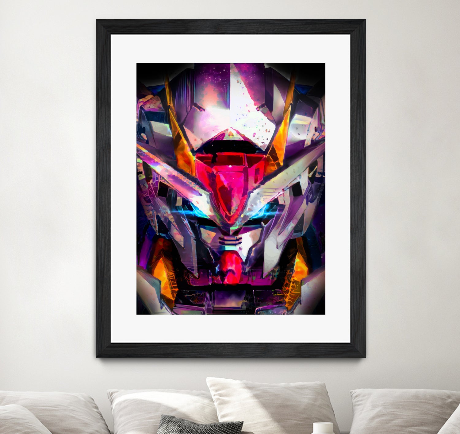 Gundam Crystal by Christian Velazquez on GIANT ART - fuchsia game design