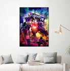 Gundam WX by Christian Velazquez on GIANT ART - blue game design