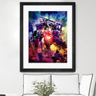 Gundam WX by Christian Velazquez on GIANT ART - blue game design