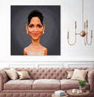 Halle Berry by Rob Snow on GIANT ART - gray digital painting