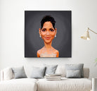 Halle Berry by Rob Snow on GIANT ART - gray digital painting