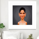 Halle Berry by Rob Snow on GIANT ART - gray digital painting