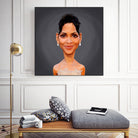 Halle Berry by Rob Snow on GIANT ART - gray digital painting