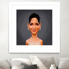 Halle Berry by Rob Snow on GIANT ART - gray digital painting