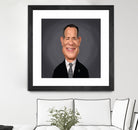 Tom Hanks by Rob Snow on GIANT ART - gray digital painting