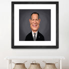 Tom Hanks by Rob Snow on GIANT ART - gray digital painting