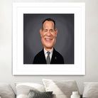 Tom Hanks by Rob Snow on GIANT ART - gray digital painting